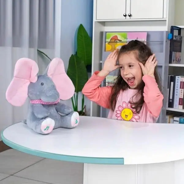 Elephant Flappy Peluche Musical-ClubdesJouets