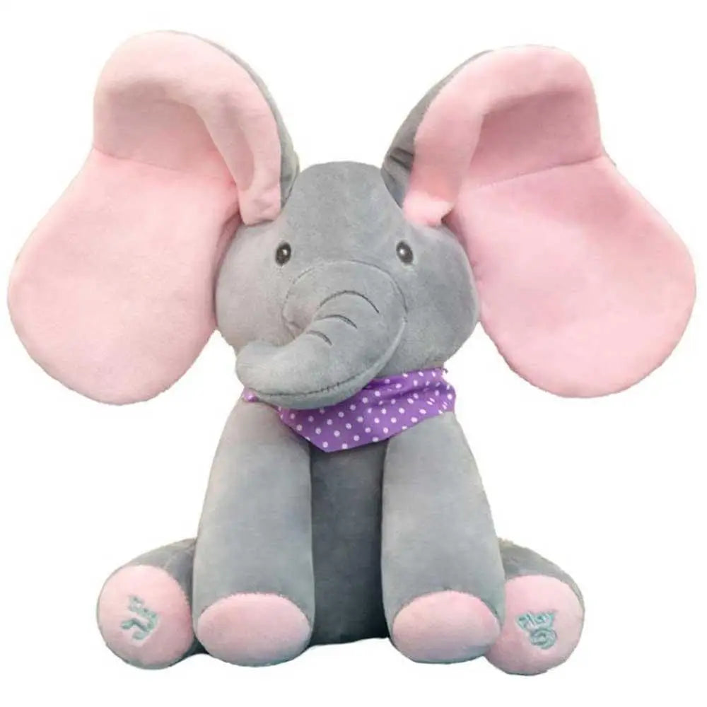 Elephant Flappy Peluche Musical-ClubdesJouets