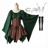 Costume Cosplay Elf médiévale