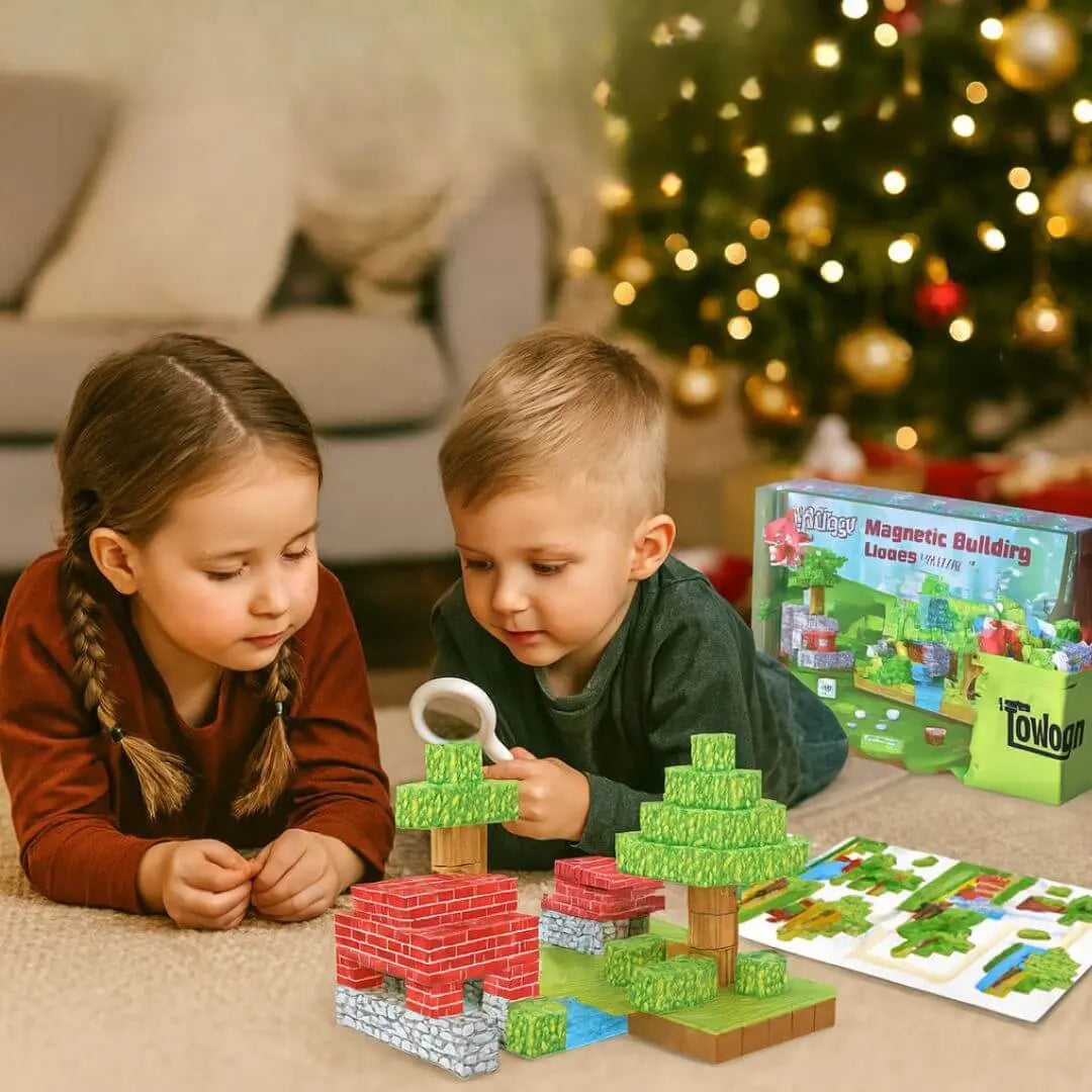 Jeu de construction magnétique – PixelWorld