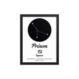 Tableau signe astrologique Cancer
