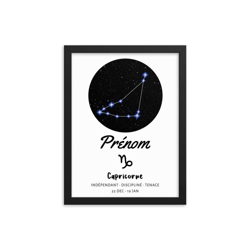 Tableau signe astrologique Capricorne