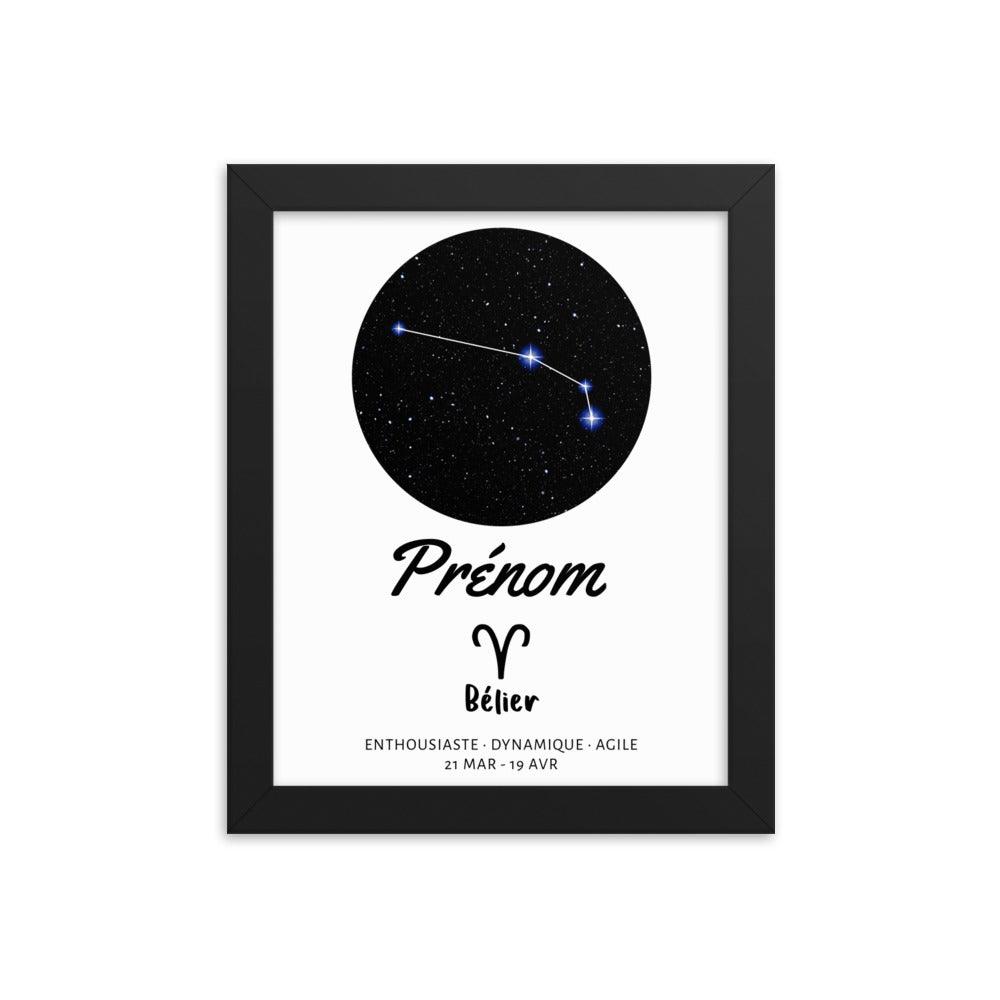 Tableau signe astrologique Bélier