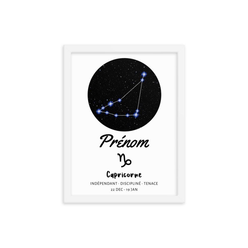 Tableau signe astrologique Capricorne