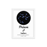 Tableau signe astrologique Sagittaire