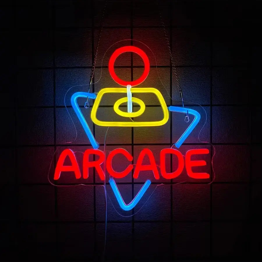 Enseigne néon LED Arcade avec alimentation USB