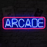 Enseigne néon LED Arcade avec alimentation USB