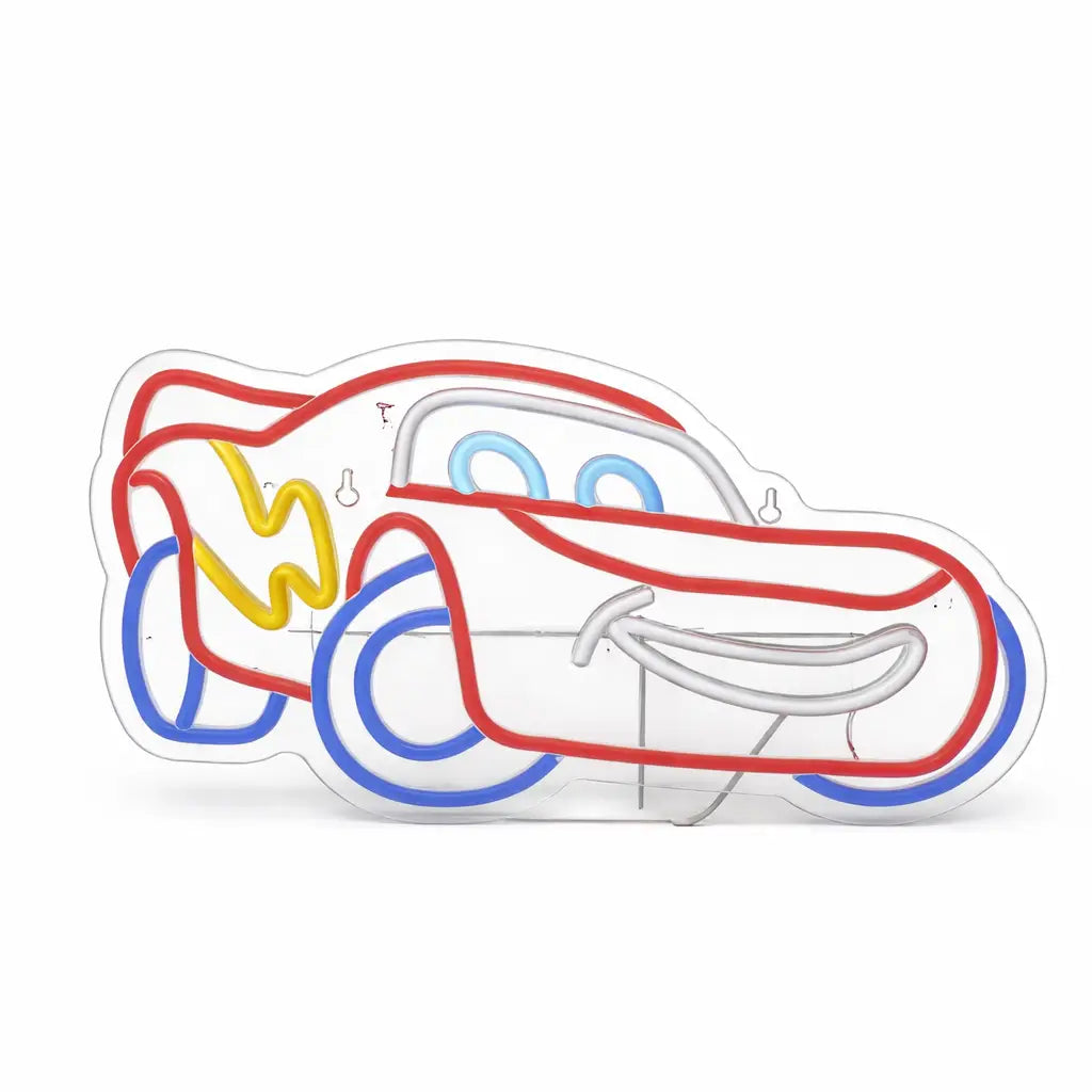 Enseigne Neon Cars McQueen