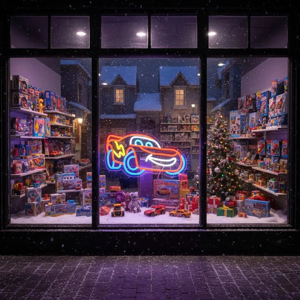 Enseigne Neon Cars McQueen