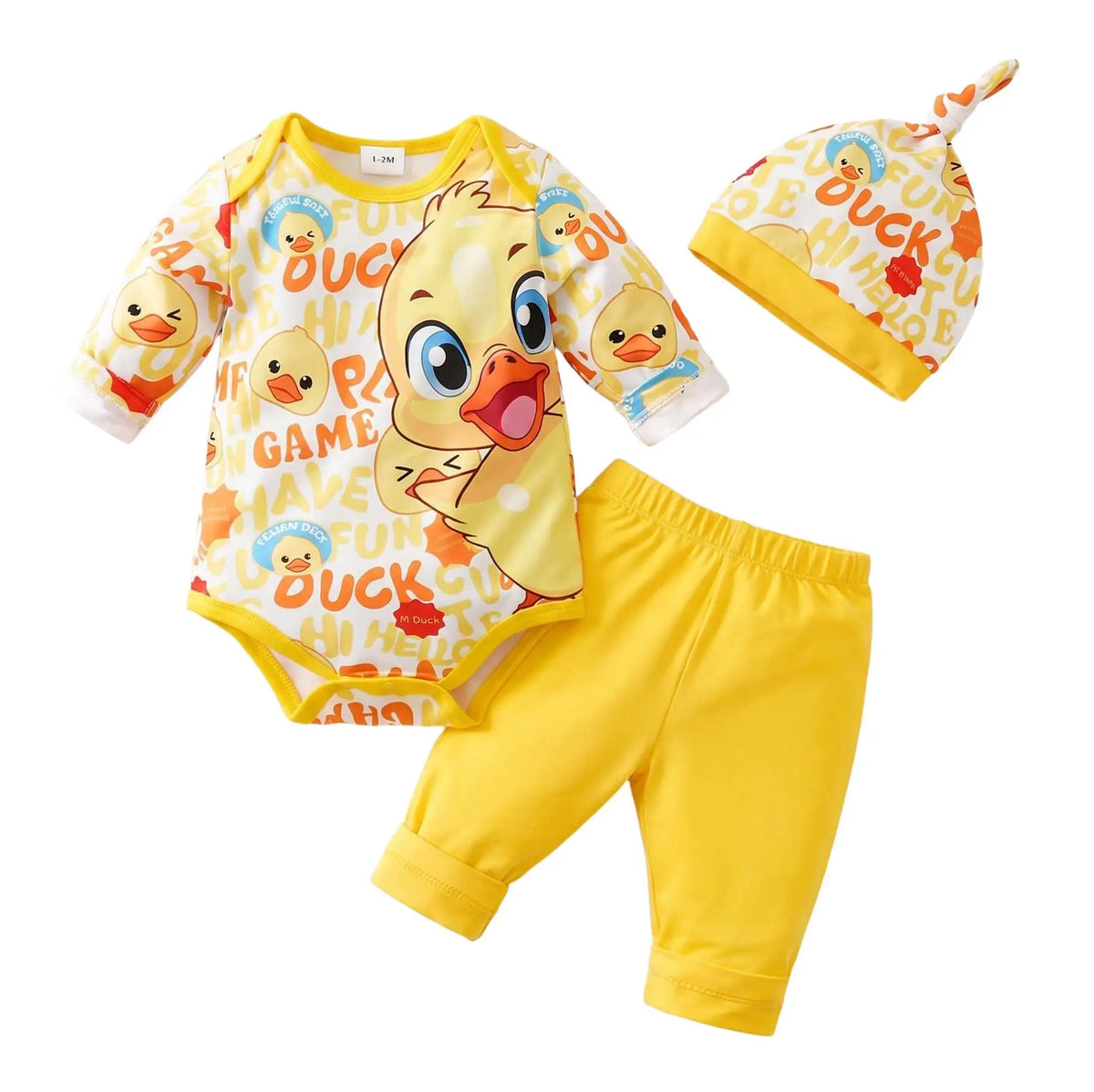 Ensemble 3 pcs Bebe Unisexe Poussin