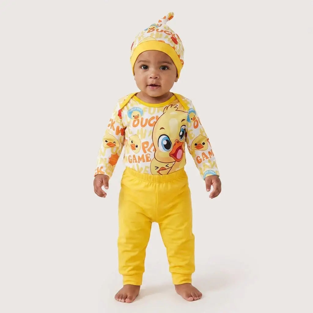 Ensemble 3 pcs Bebe Unisexe Poussin