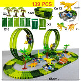 Ensemble Circuit voiture électrique Dinosaure