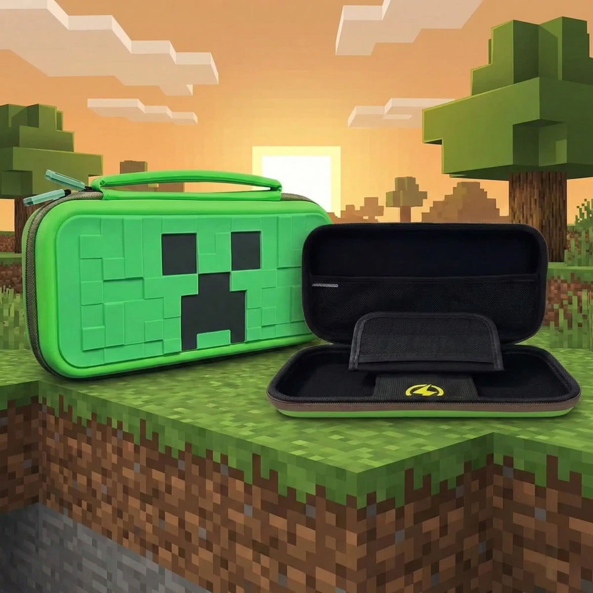 Étui de transport rigide Minecraft pour Switch 2