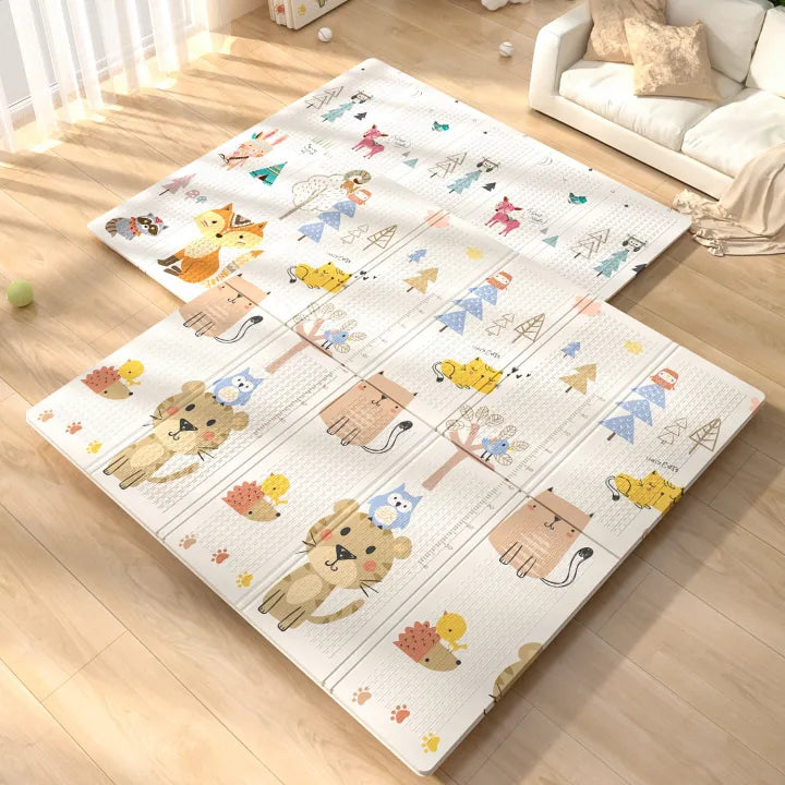 Tapis de Jeu Pliable pour Enfants et Bébés