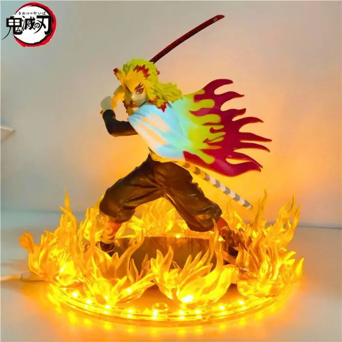 Figurine d'action Rengoku Kyojurô LED Demon Slayer
