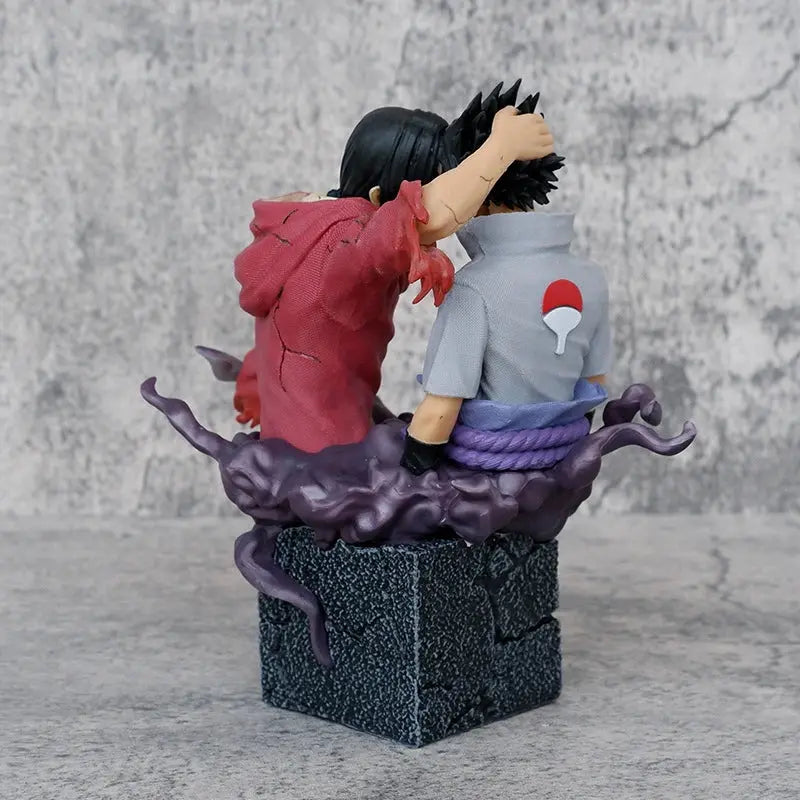 Figurine d'action Sasuke & Itachi Uchiha Réconciliation Naruto Shippuden