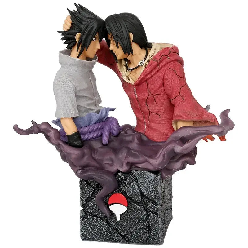 Figurine d'action Sasuke & Itachi Uchiha Réconciliation Naruto Shippuden