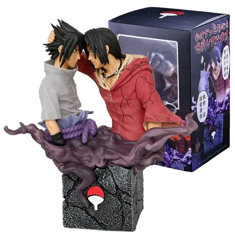 Figurine d'action Sasuke & Itachi Uchiha Réconciliation Naruto Shippuden