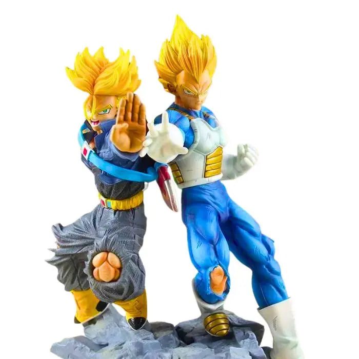 Figurine Dragon Ball Z Trunks & Vegeta Super Sayians