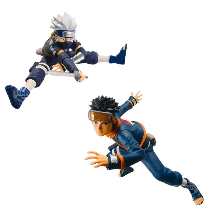 Figurine Kakashi Hatake & Obito Enfant Naruto