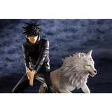 Figurine Megumi Fushiguro et Chien de jade Jujutsu Kaisen
