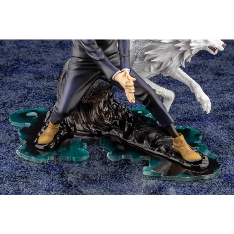 Figurine Megumi Fushiguro et Chien de jade Jujutsu Kaisen