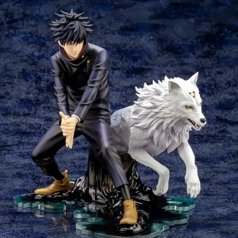 Figurine Megumi Fushiguro et Chien de jade Jujutsu Kaisen
