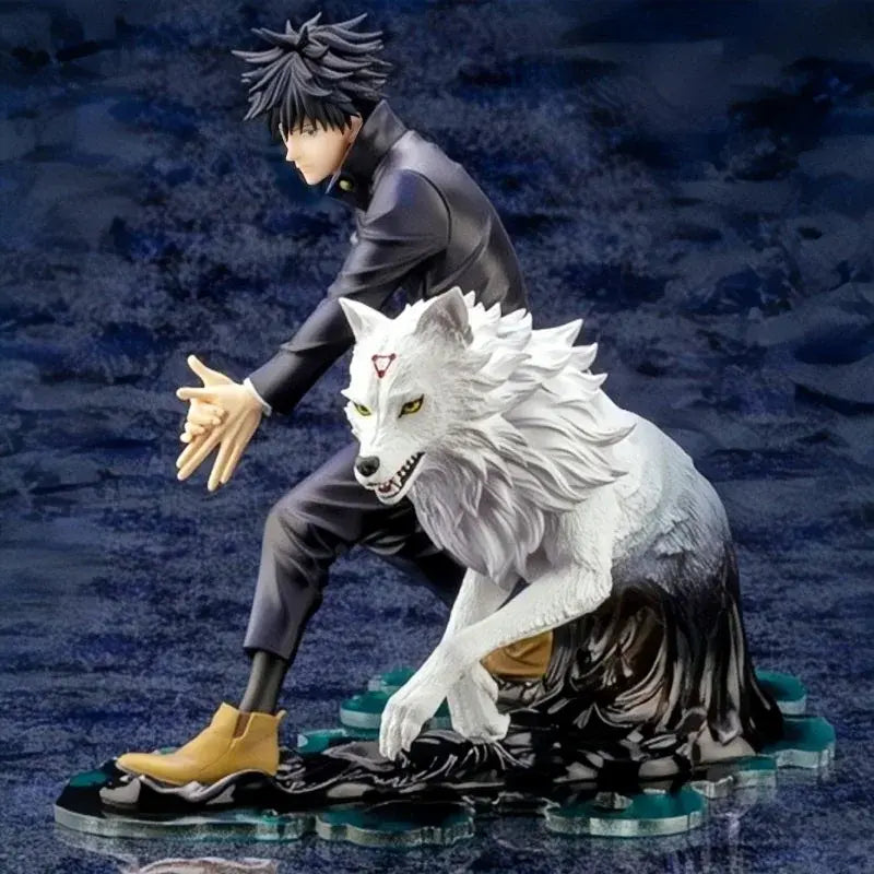 Figurine Megumi Fushiguro et Chien de jade Jujutsu Kaisen
