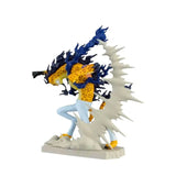 Figurine One Piece Rob Lucci vs Monkey D. Luffy Gear V
