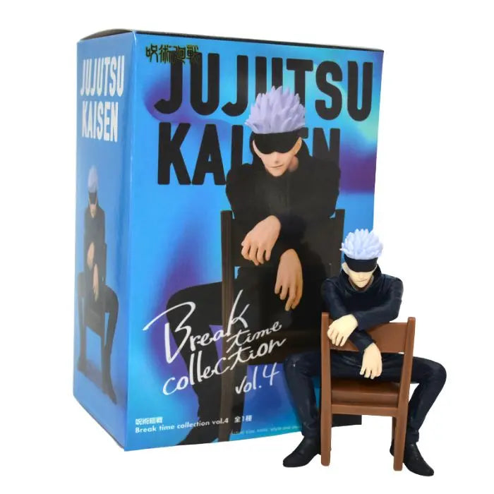 Figurine Satoru Gojo Pose assis Jujutsu Kaisen