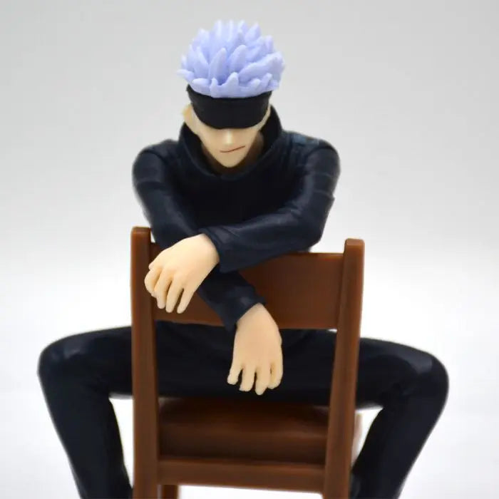 Figurine Satoru Gojo Pose assis Jujutsu Kaisen