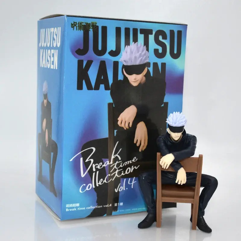 Figurine Satoru Gojo Pose assis Jujutsu Kaisen
