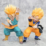 Figurine Trunks & Goten enfant Super Sayens