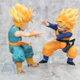 Figurine Trunks & Goten enfant Super Sayens