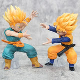 Figurine Trunks & Goten enfant Super Sayens