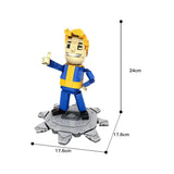 Figurine Vault Boy Fallot à construire
