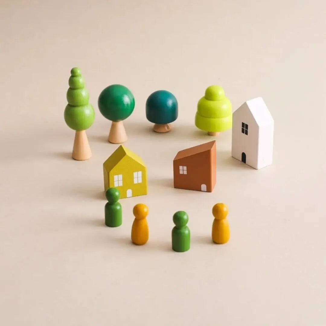 Jouet en Bois Bébé Équilibre – BalanceHouse