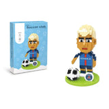 Figurines Micro blocs footballeurs miniatures