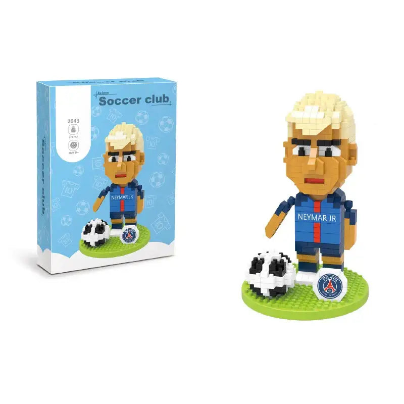 Figurines Micro blocs footballeurs miniatures