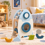 Montessori Wooden Wake-Up Rocket | RocketWiz