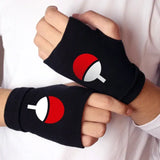 Gants en mitaine Uchiha Akatsuki Konoha Naruto Shippuden