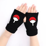 Gants en mitaine Uchiha Akatsuki Konoha Naruto Shippuden