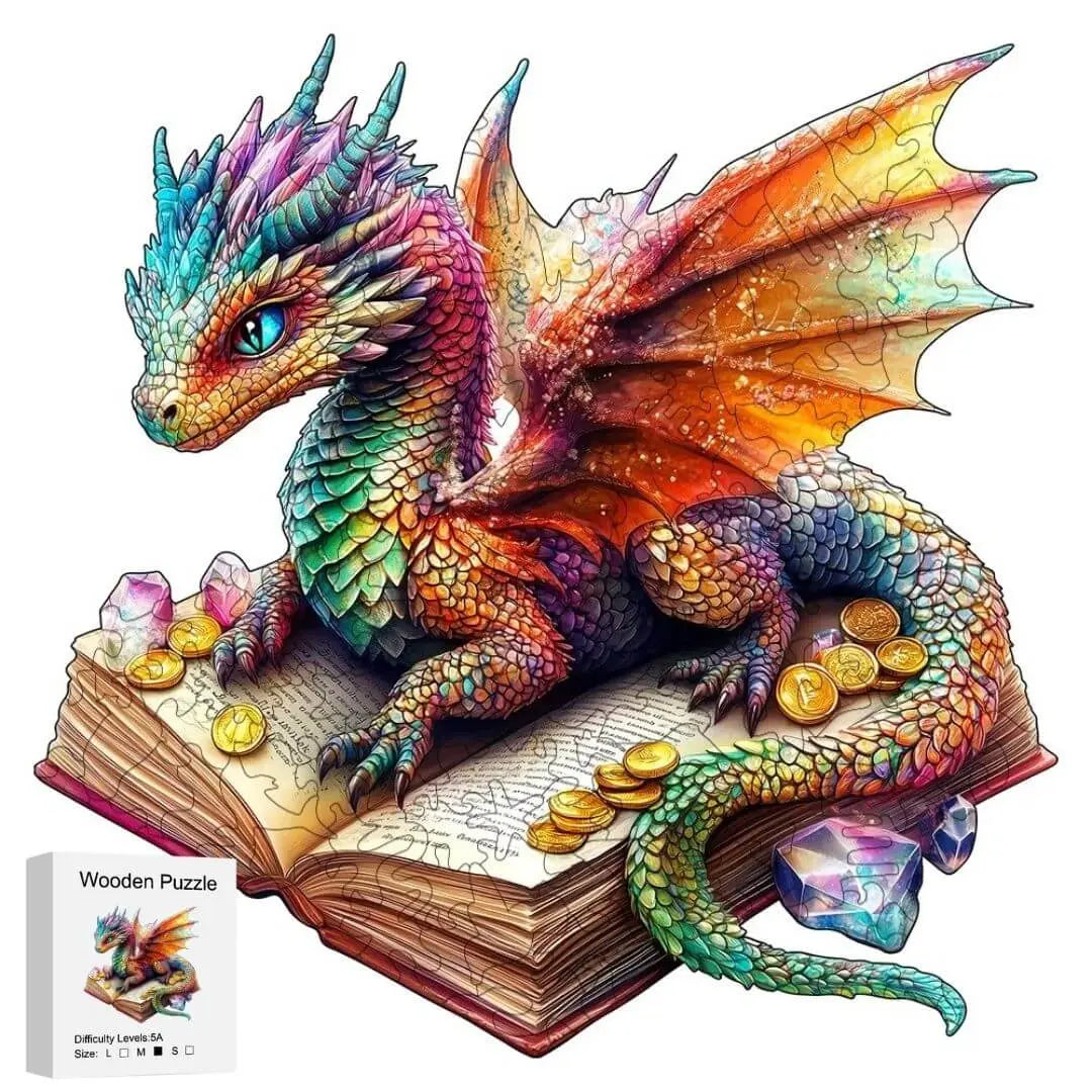 Puzzle Bois Dragon Magique – Dragonia