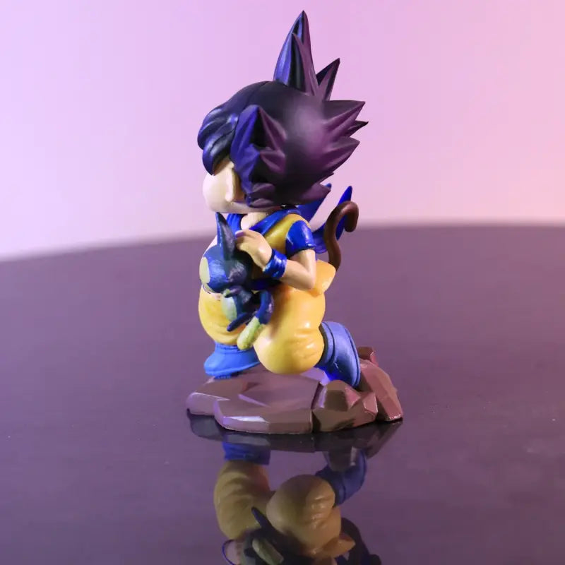 Figurine Goku & Plume Dragon Ball
