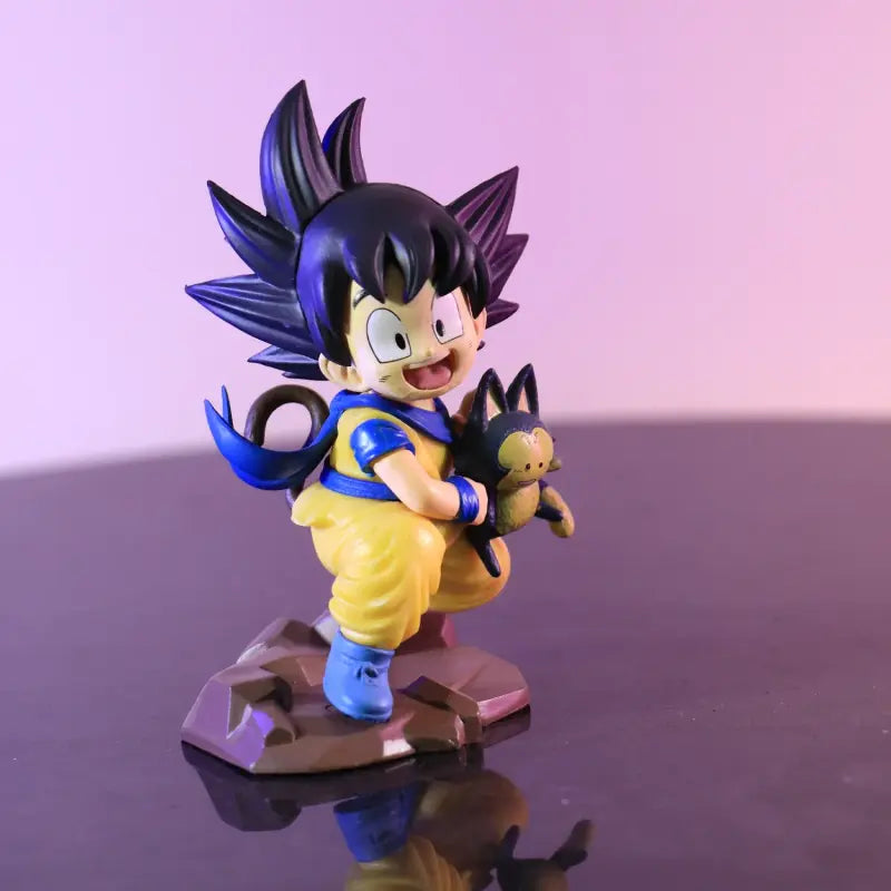 Figurine Goku & Plume Dragon Ball