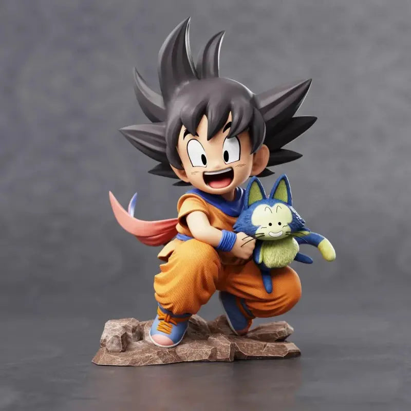 Figurine Goku & Plume Dragon Ball