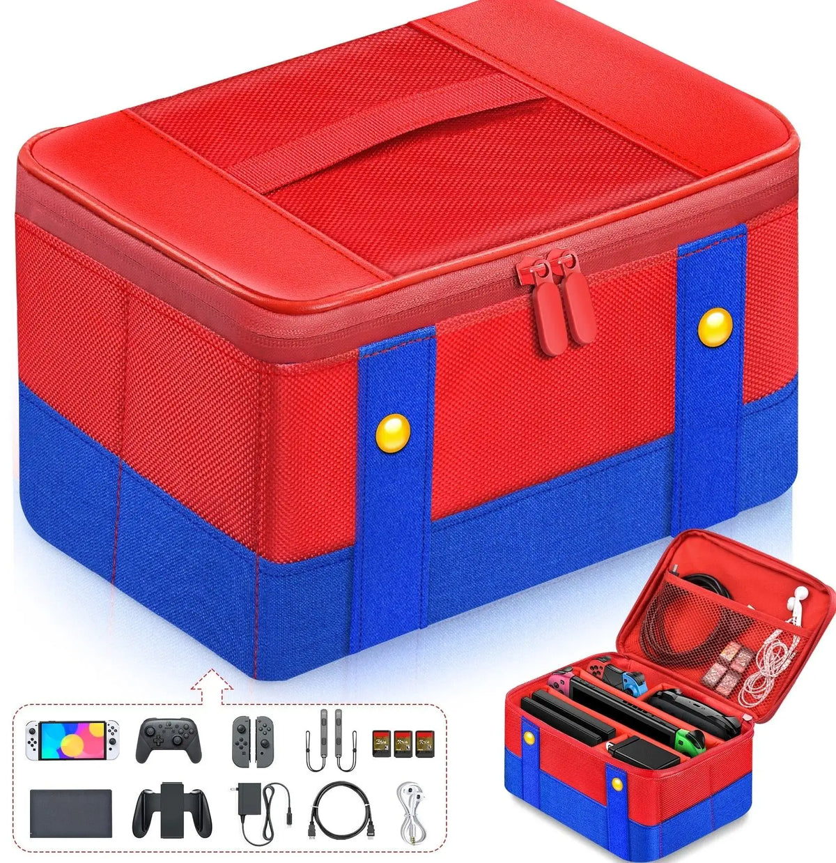 Grand Sac Mario protection Nintendo Switch
