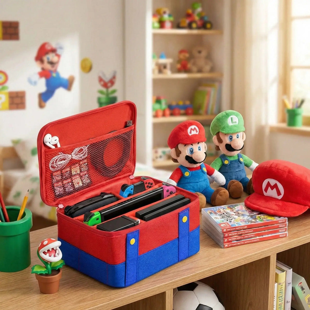 Grand Sac Mario protection Nintendo Switch