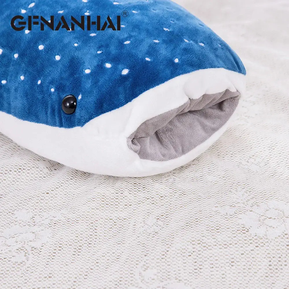 Grande Peluche Requin Bleu