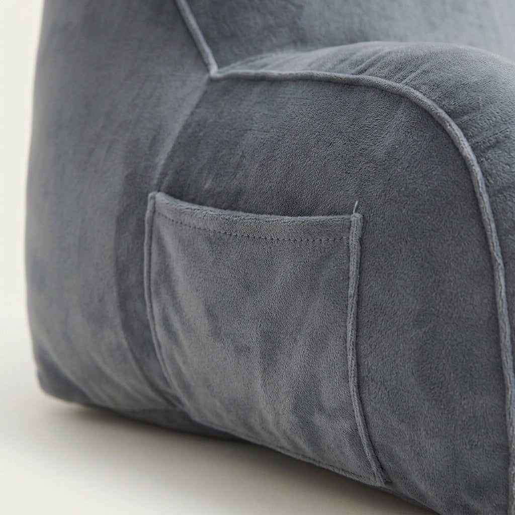 Coussin de lecture avec accoudoirs